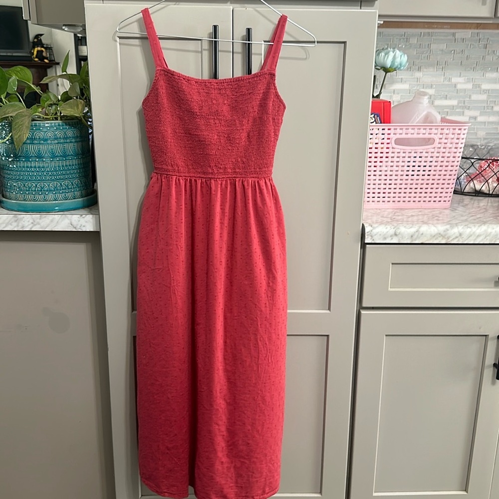 Pink Textured Old Navy Dress
